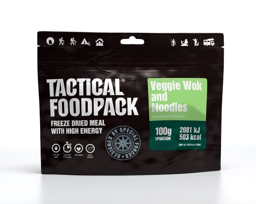 Ausverkauf: Tactical Foodpack Veggie Wok and Noodles