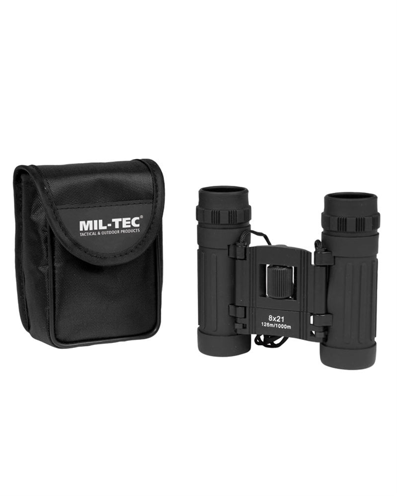Binocolo Pieghevole 8X21 Nero