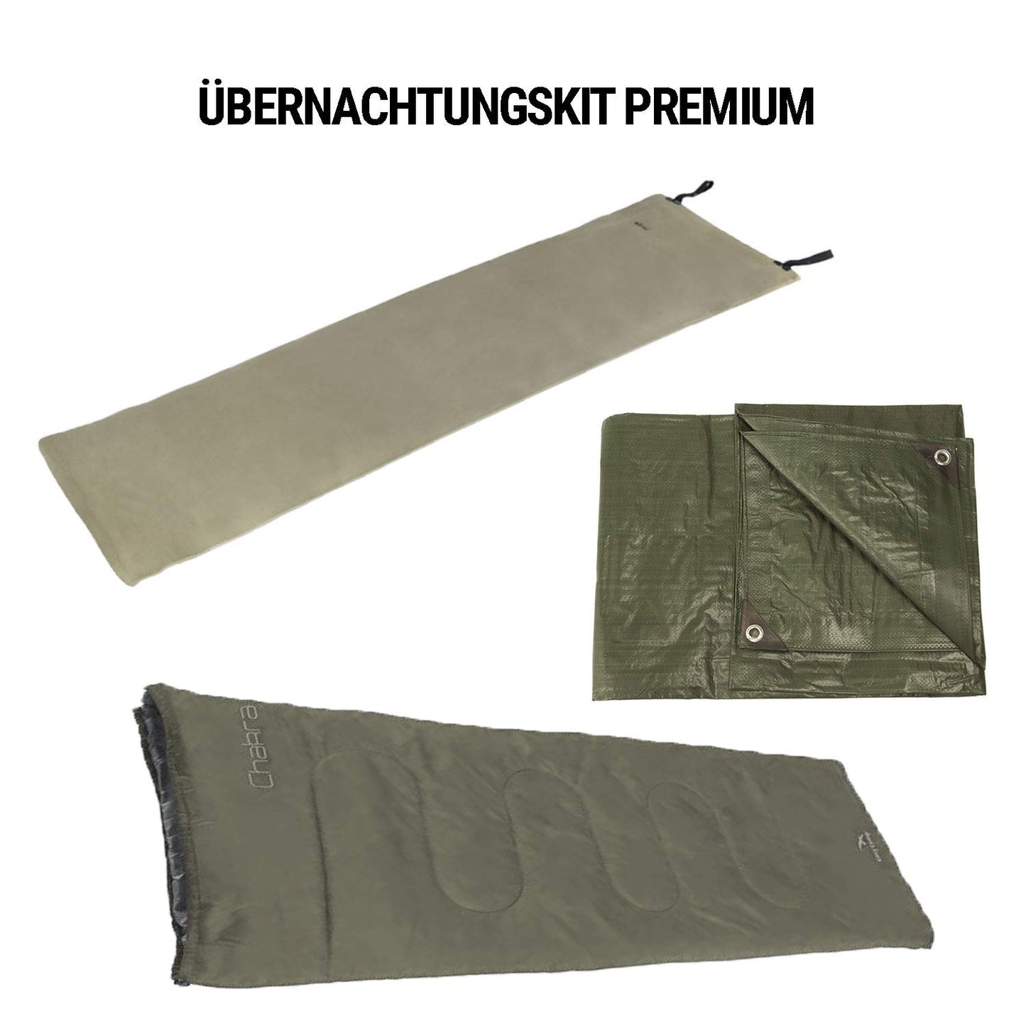 Zaino di emergenza Premium - Kit di sopravvivenza completo con radio solare