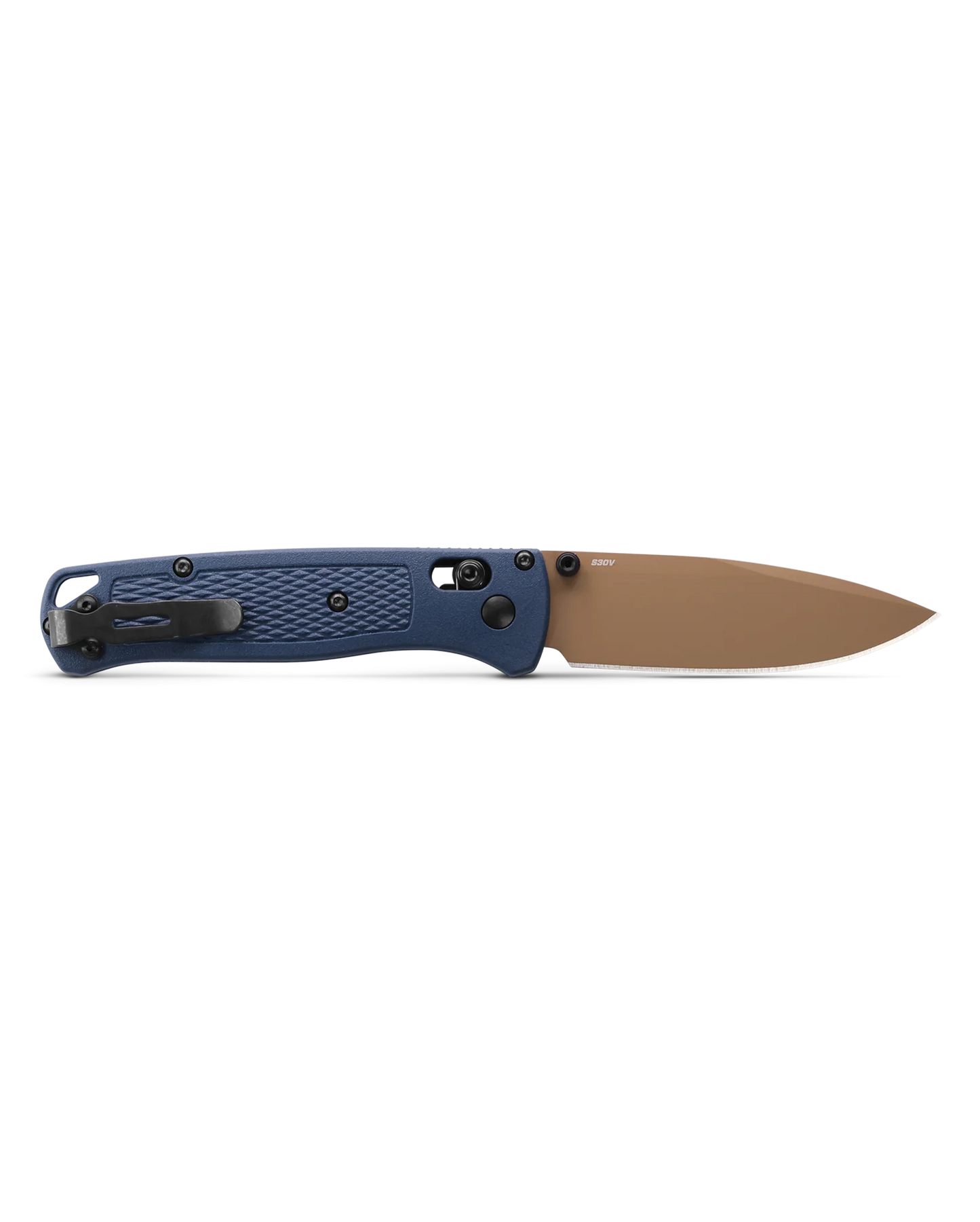 Benchmade 535FE-05 BUGOUT, Crater Blue Grivory, coltellino tascabile Axis EDC