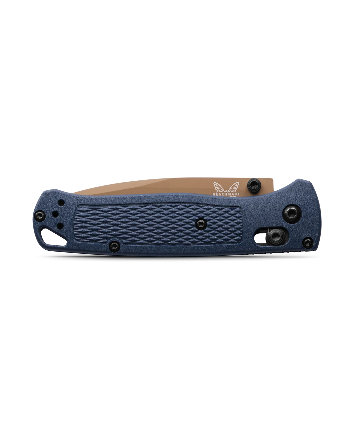 Benchmade 535FE-05 BUGOUT, Crater Blue Grivory, coltellino tascabile Axis EDC