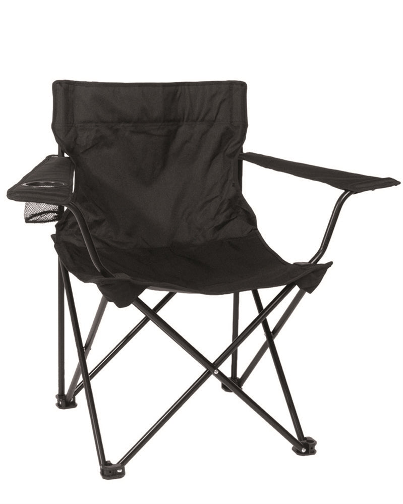 Camping chair in black