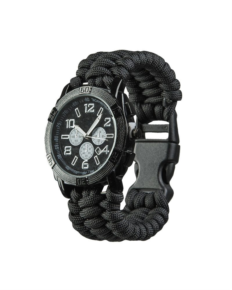 Orologio militare "Paracord" nero