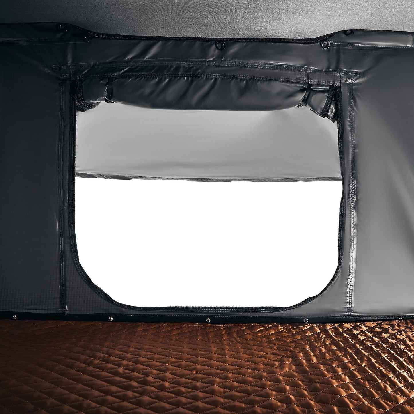 Robust hard shell car roof tent Utah 128cm (automatic)