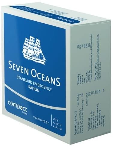 Cibo di emergenza Seven Oceans Simile a BP-ER BPER Survival Food Pack 24 x 500 g