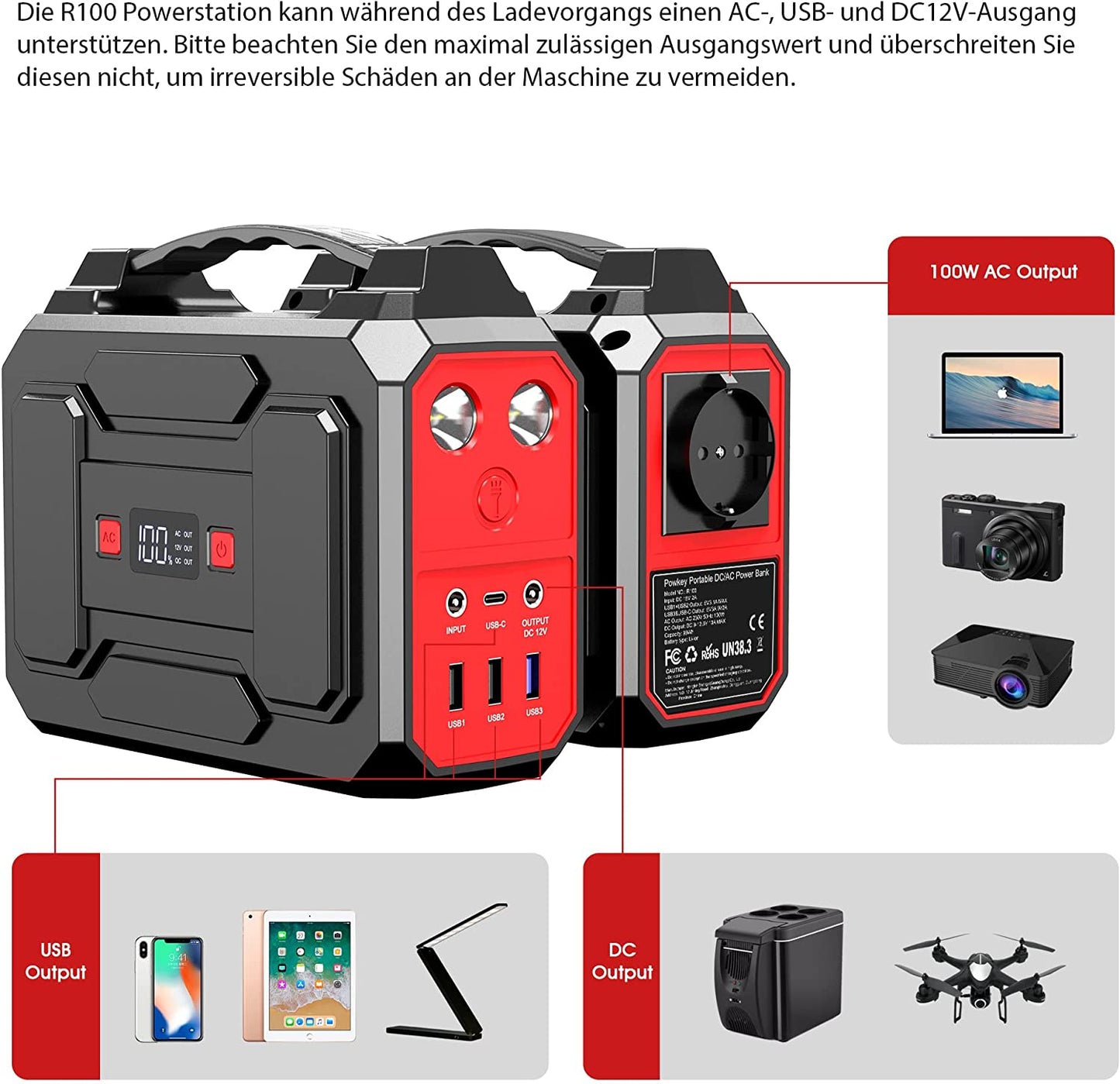 Pannello solare con power bank per laptop e altri dispositivi Generatore di emergenza Power bank solare