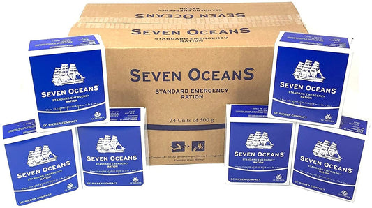 Cibo di emergenza Seven Oceans Simile a BP-ER BPER Survival Food Pack 24 x 500 g