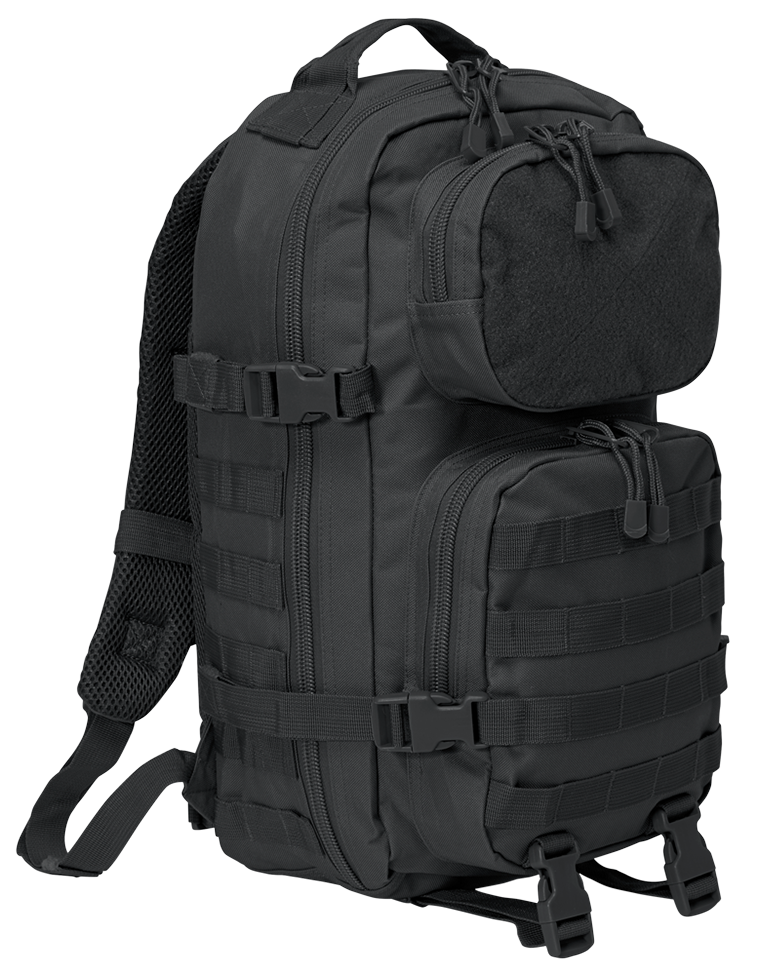 Zaino Molle US Zaino da combattimento nero tattico Cooper PATCH medio