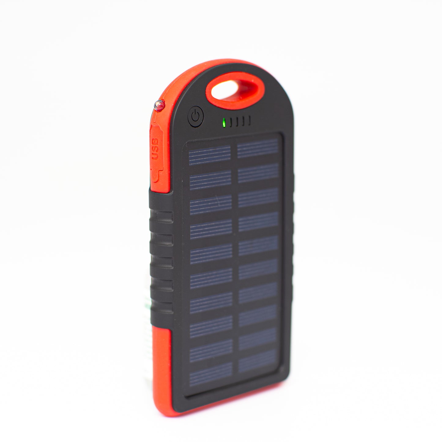 Power bank solare Pannello solare premium con power bank, lampada e 2x USB Out - che si ricarica direttamente con il sole per l'alimentazione di emergenza