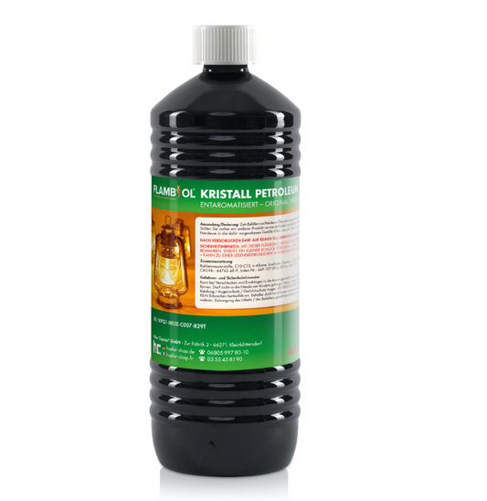 Olio di petrolio - olio da riscaldamento - 1 L - adatto per stufe a petrolio e lanterne di uragano
