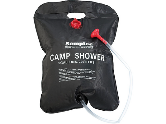 Doccia da campeggio/doccia solare - 20 litri - doccia di emergenza - doccia to go - borsa doccia/borsa doccia - borsa doccia di emergenza