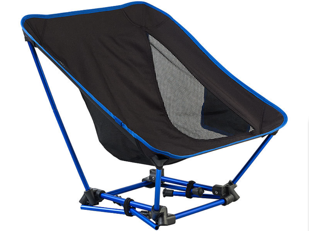 Sedia da campeggio - sedia pieghevole con 2 altezze di seduta - leggera, fino a 120 kg