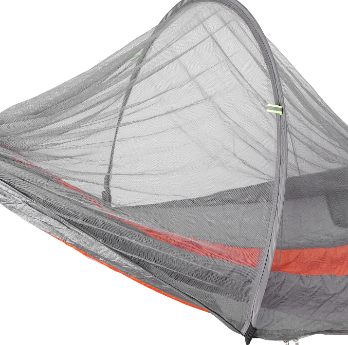 Hammock with mosquito net - tent, sleeping bag and swing