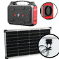 Pannello solare con power bank per laptop e altri dispositivi Generatore di emergenza Power bank solare