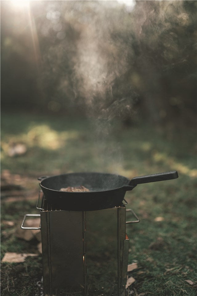 Modoc cast iron pan