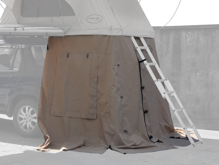 Awning for car roof tent Wasteland 180x120x200cm