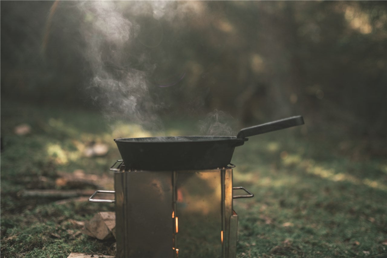 Modoc cast iron pan