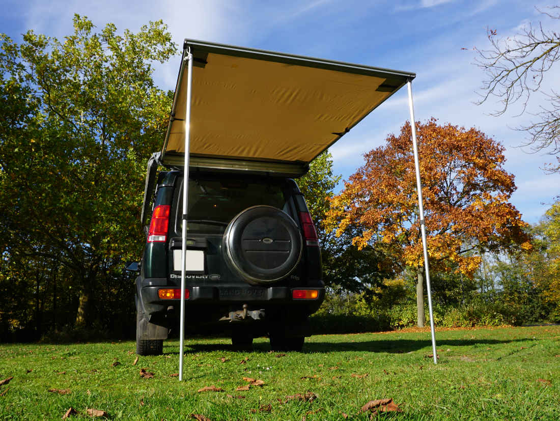 Vehicle awning 150x200x210cm, also suitable for roof tents