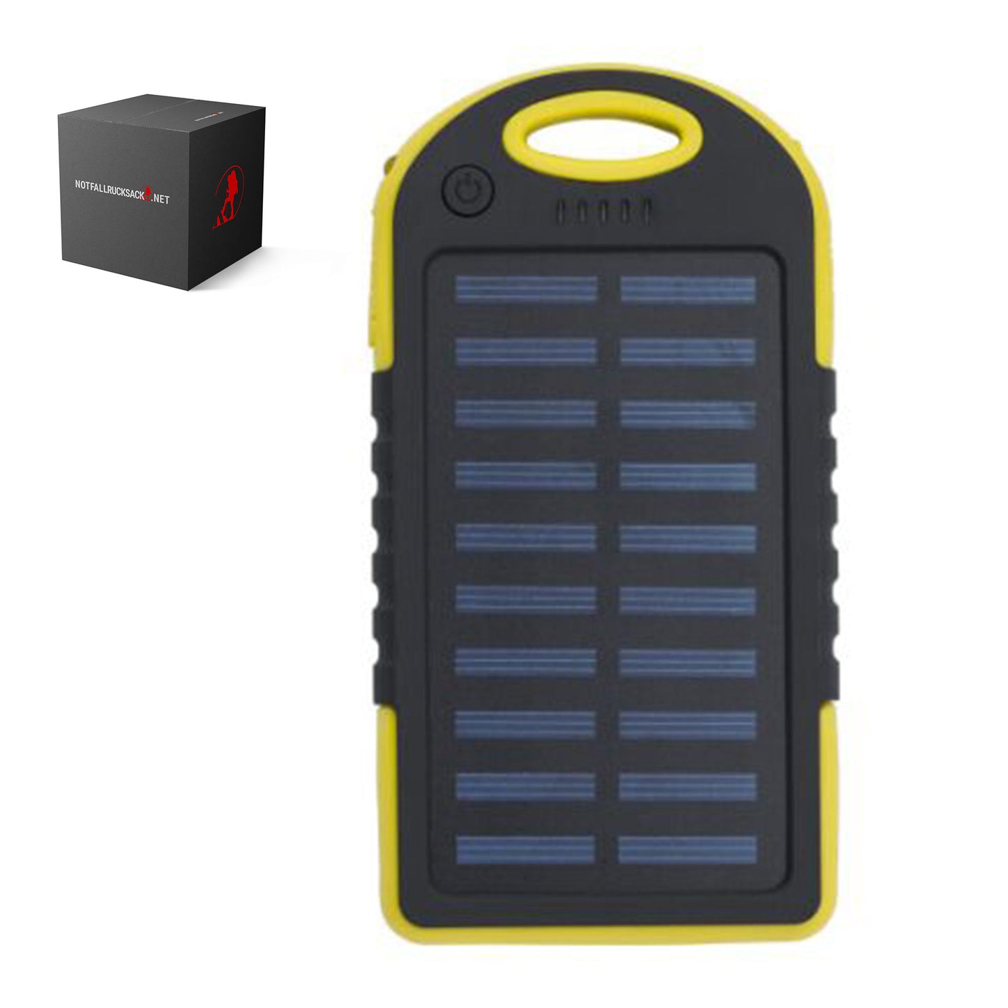 Power bank with premium solar panel - test winner