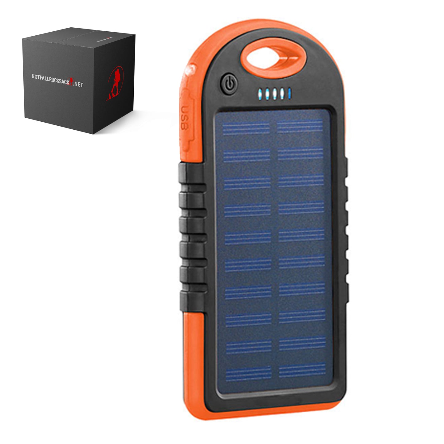 Solar Powerbank Premium - carica i tuoi dispositivi ovunque - vincitore del test